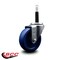Service Caster 4'' SS Solid Poly Wheel Swivel 3/4'' Expanding Stem Caster SCC-SSEX20S414-SPUS-34 - alternate 3